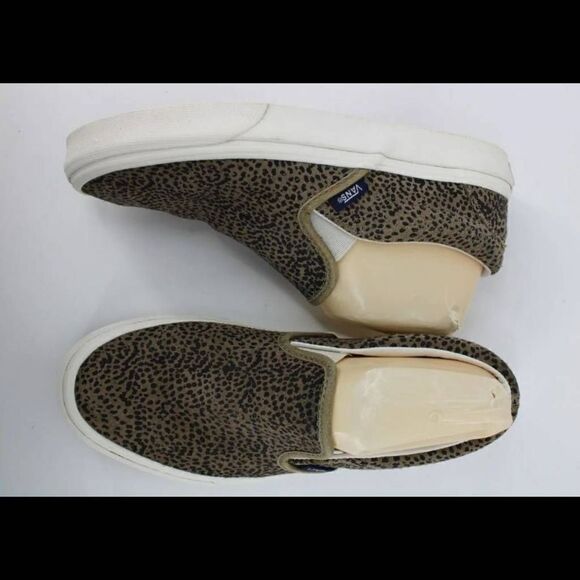 Vans Off The Wall M6 W7. 5 Animal Print Cheetah Slip On Sneaker. - Picture 3 of 12